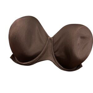 Cacique underwire black staples bra multiway lightly lined 40h 5d 40ddddd